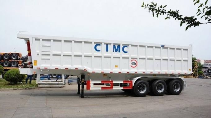 CIMC 3 Axle 60Ton Dump Truck Trailer Tipper Price for Sale