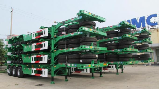 40ft Container Chassis Gooseneck Trailer for Sale Near Me-CIMC