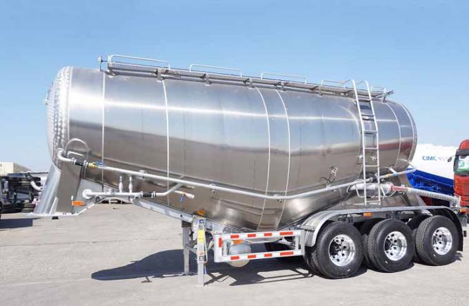 50/60 Tonne Aluminium Alloy Cement Bulker Trailer-CIMC Trailers