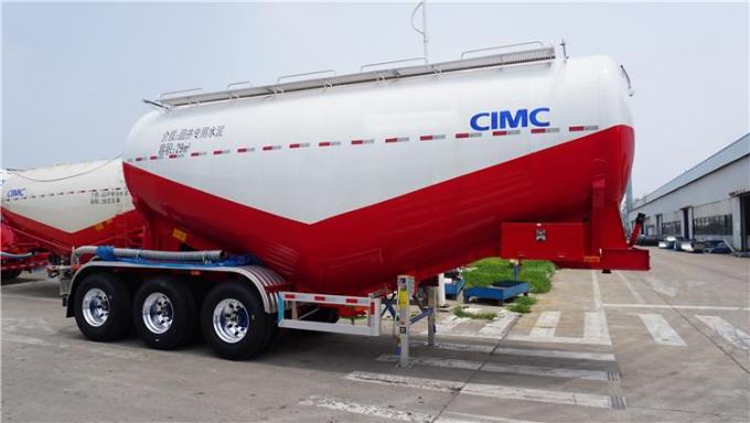 Silobas Cement Bulker Tank Truck Transporters Vehicle-CIMC Trailers
