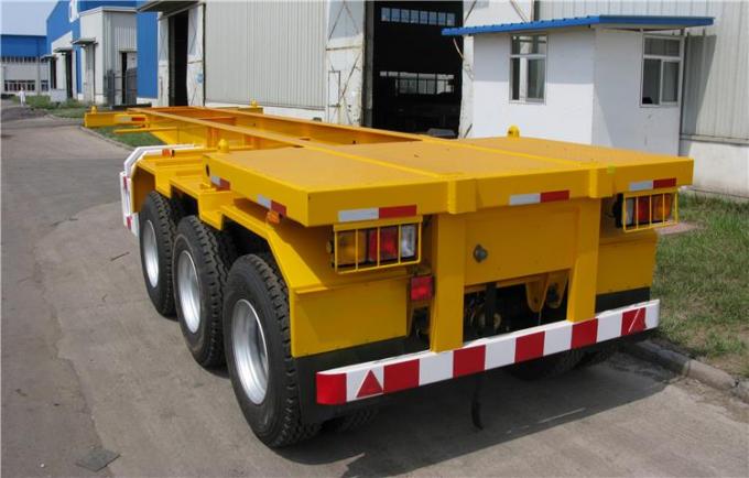 Tri Axle 20ft Container Skeletal Chassis Trailer for Sale-CIMC Trailer