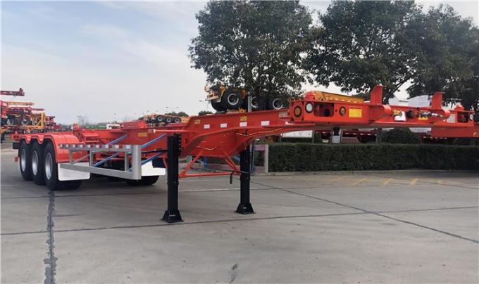 12m 40ft Multi Function Skeleton Semi Trailer for Sale-CIMC Trailers