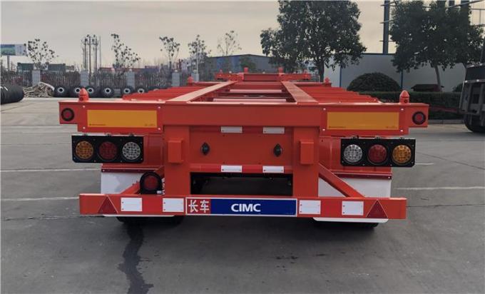 12m 40ft Multi Function Skeleton Semi Trailer for Sale-CIMC Trailers