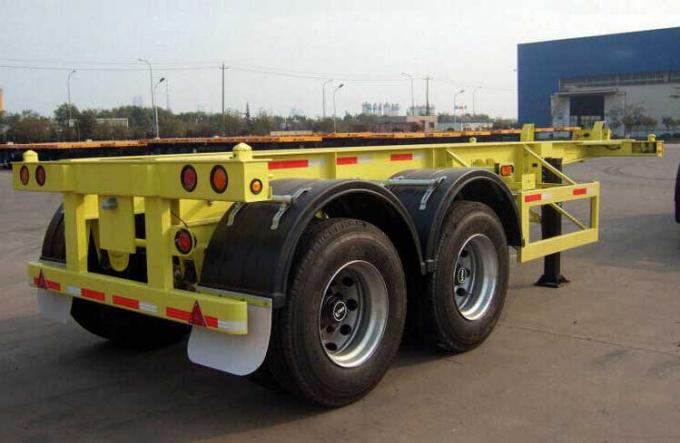 20ft Bogie Suspension Container Skeletal Trailer for Sale-CIMC Trailers