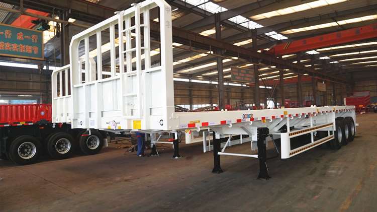CIMC 3 Axle 40 Feet Flatbed Semi Trailer