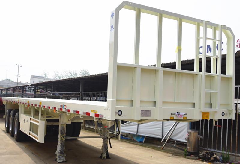 CIMC 40 foot Tri Axle Flatbed Semi Trailer