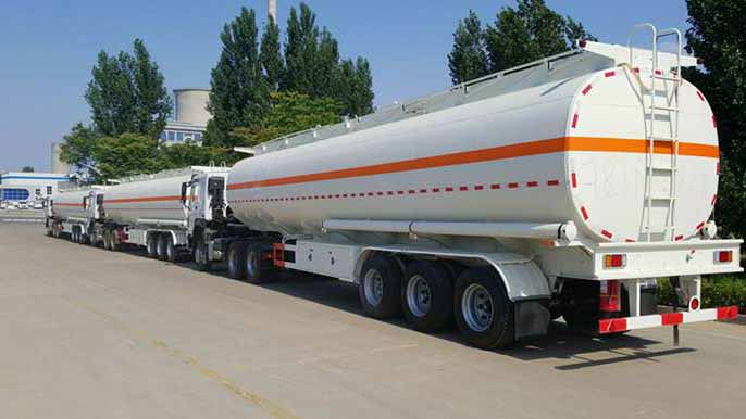 CIMC 40000L Fuel Storage Tanker Trailer 