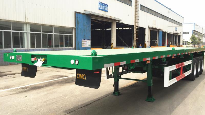 CIMC 40ft Flatbed Semi Trailer for Sale
