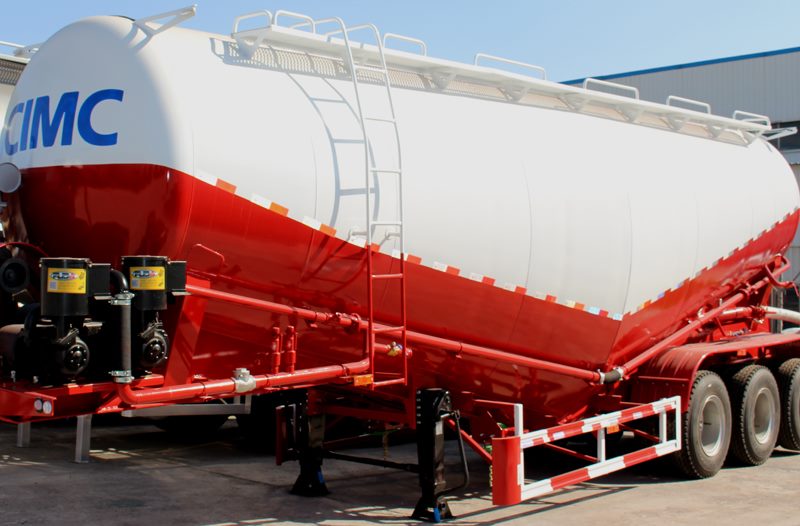 CIMC 40cbm Cement Bulker Tanker Trailer