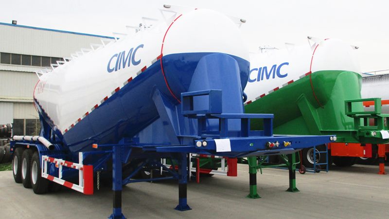 CIMC 40cbm Cement Bulker Tanker Trailer
