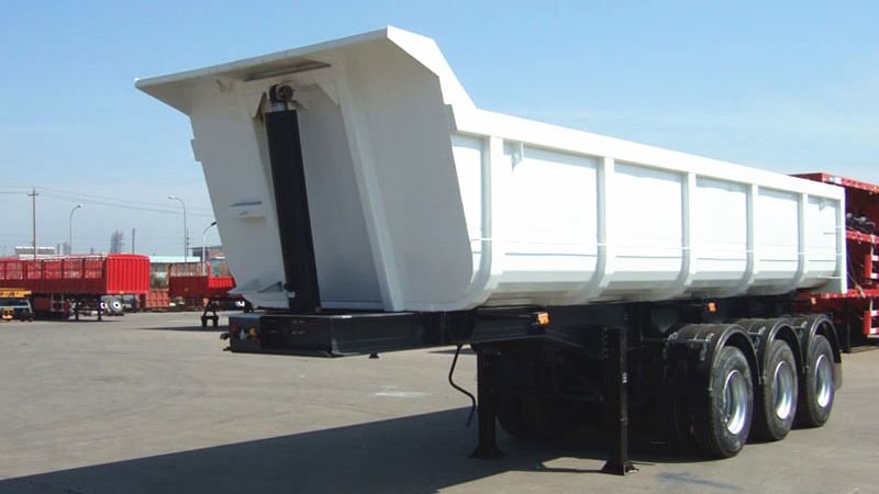 Triple Axle Dump Trailer-CIMC Manufacturer