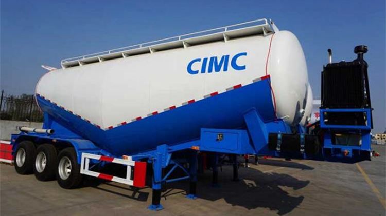 CIMC Tri Axle Bulk Cement Tanker Trailer