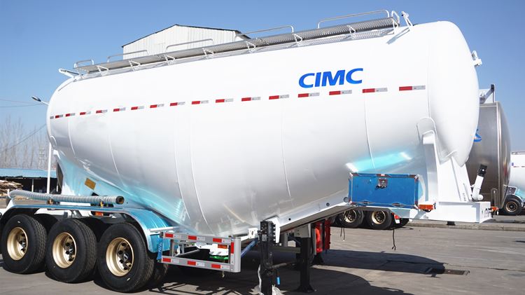 CIMC 3 Axle Cement Bulker Trailer for Sale 