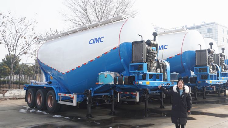 CIMC 38T Dry Bulk Trailer for Sale