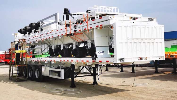 CIMC 4 Axle Fence Truck Trailer for Sale in Sudan