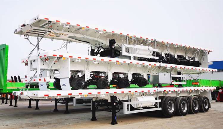 CIMC 4 Axle Fence Truck Trailer for Sale in Sudan