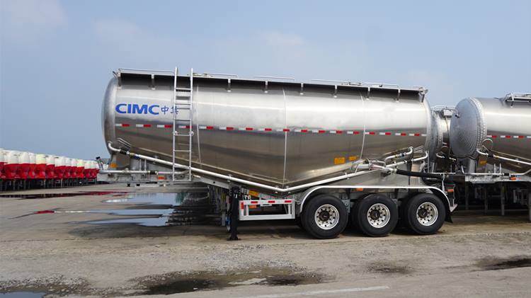 CIMC Aluminium Alloy Cement Trailer for Sale
