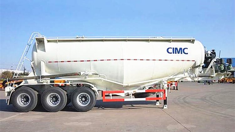 CIMC 50cbm Dry Bulk Tanker Trailer for Sale