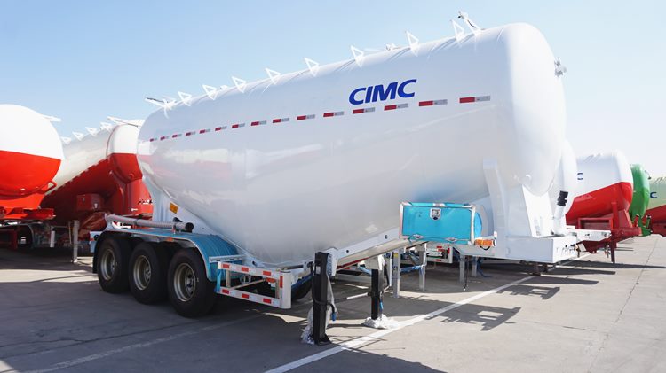 Cement Transport Truck Trailer - CIMC Manufacturer