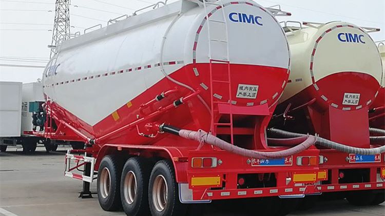 CIMC 38t Cement Powder Truck Trailer for Sale