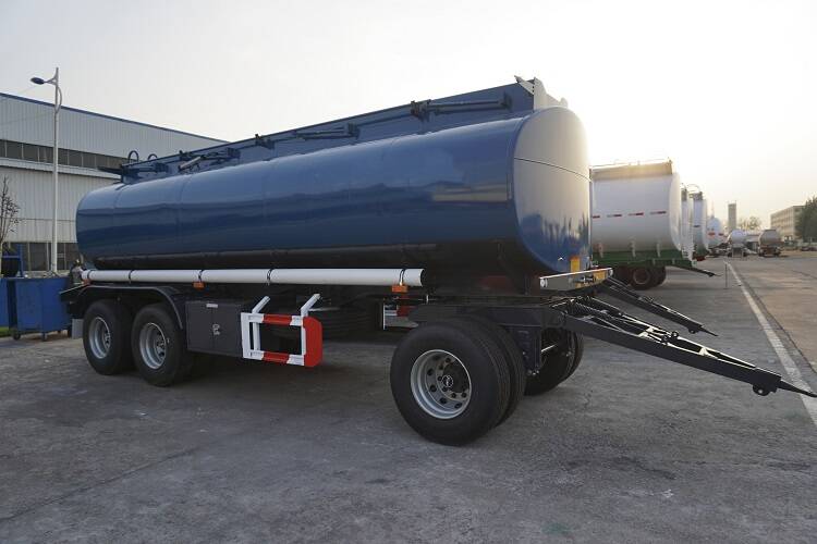 CIMC Full Drawbar Fuel Tanker Trailer for Sale In Cote d'Ivoire ABIDJAN