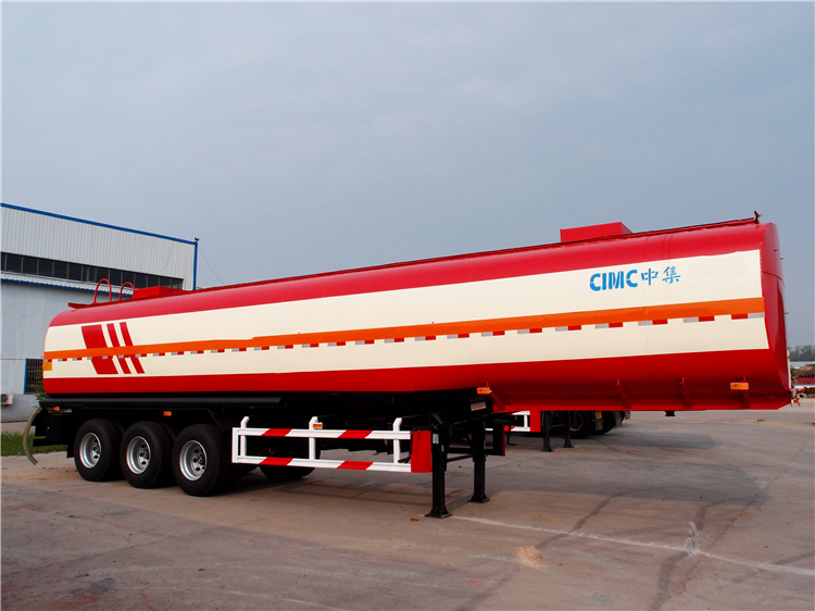 CIMC Tri Axle Tanker Trailer for Sale In Zambia Copperbelt Best Price
