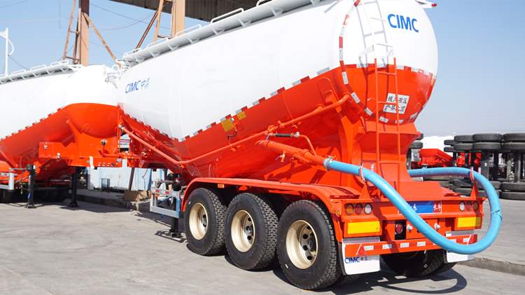 CIMC 60T Pneumatic Bulk Tanker Trailer for Sale in Gabon