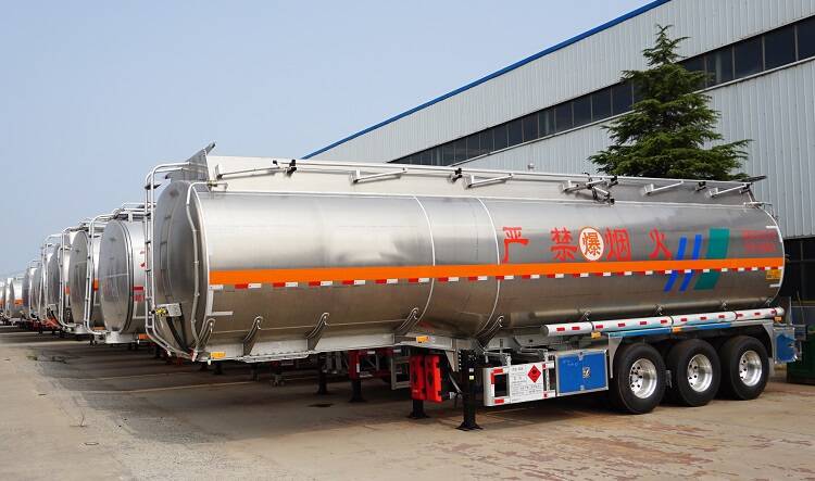 45000 Liters Aluminum Tanker Trailer for Sale In Fiji Ellington