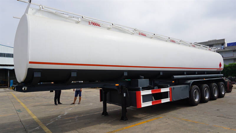 CIMC 60000 Liters Fuel Trailers Tanker for Sale In Burundi Bujumbura