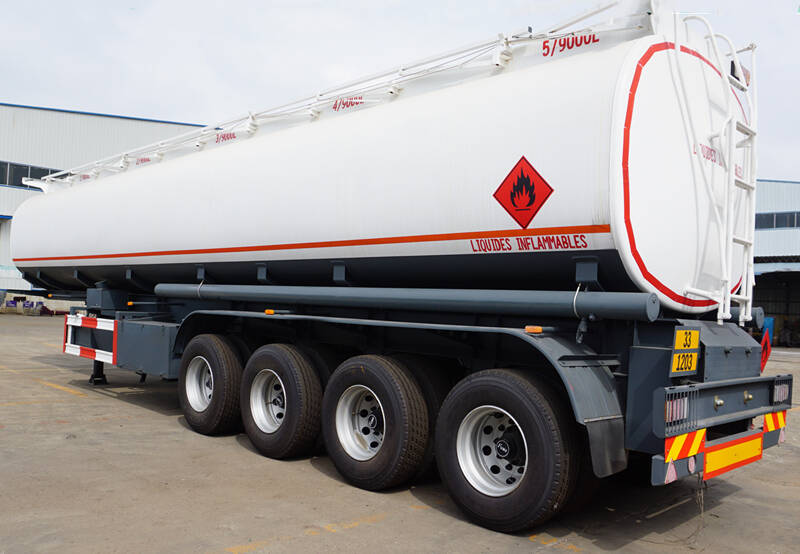 Fuel Tanker Trailer Price for Sale Manufacturer