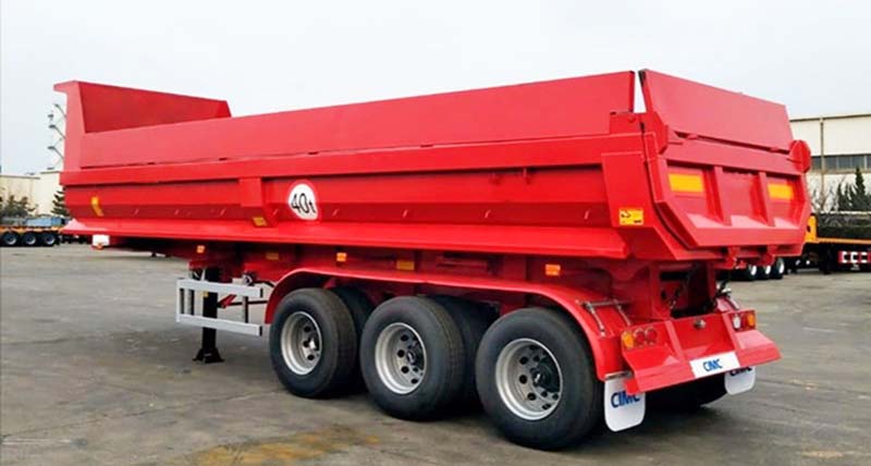 CIMC 3 Axle Dump Trailer Prices in Congo Boma