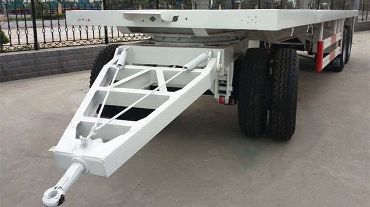 CIMC Flatbed Drawbar Trailer for Sale