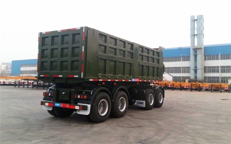 CIMC Drawbar Dumper Trailer for Sale