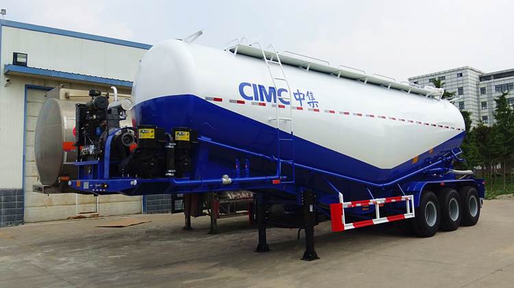 CIMC 45cbm Dry Bulk Cement Tanker Trailer for Sale in Cote d'Ivoire