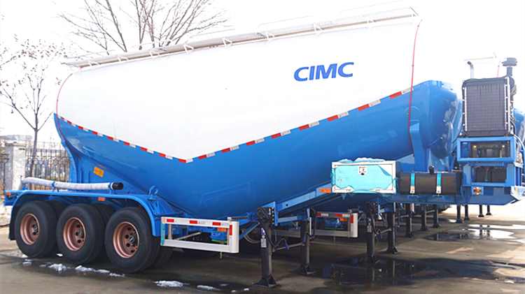 38cbm Cement Transport Vehicle Trailer for Sale in Fiji