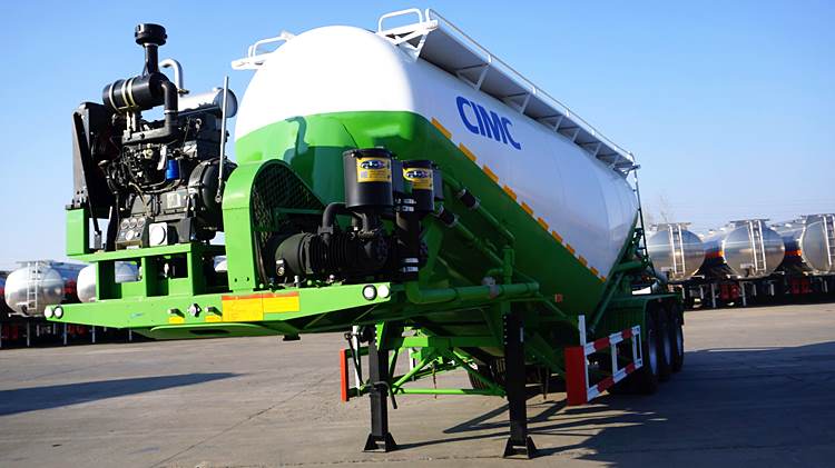 CIMC 3 Axle Cement Trailer for Sale in Zimbabwe