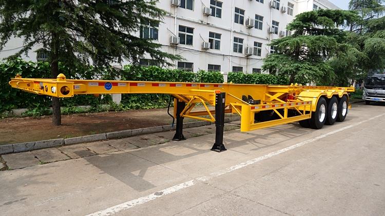 CIMC Tri Axle Container Chassis for Sale in Ghana
