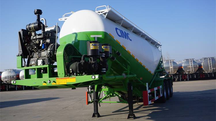 CIMC 40cbm Bulk Cement Tanker Trailer for Sale in Malawi