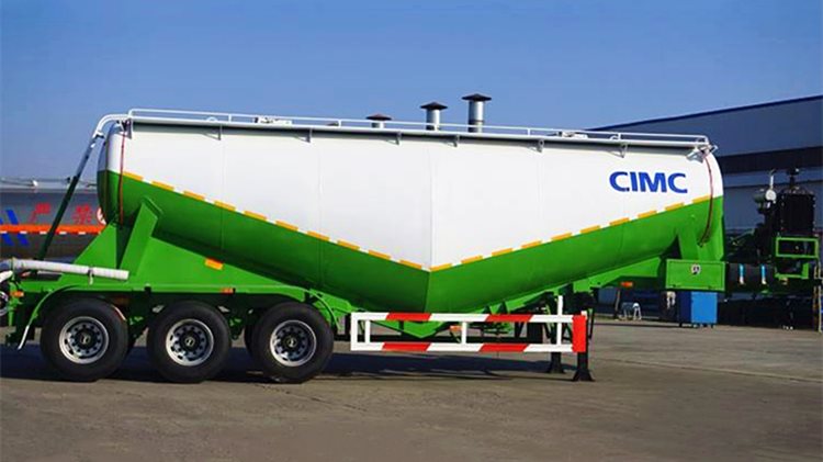 CIMC 40cbm Bulk Cement Tanker Trailer for Sale in Malawi