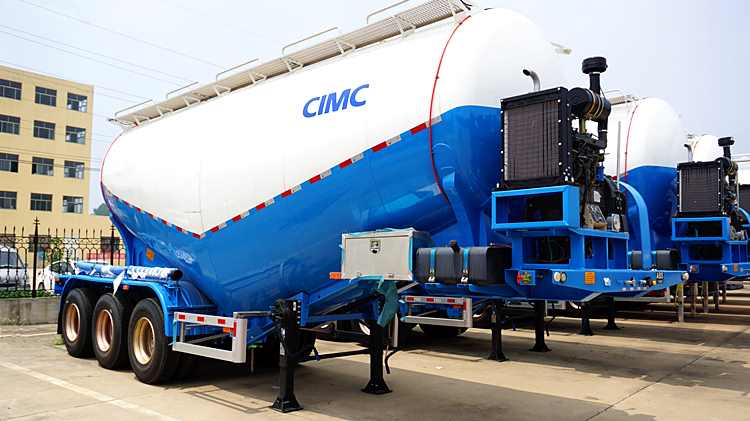 3 Axle Powder Tanker Trailer for Sale in Guinea
