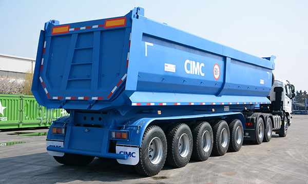 80 Ton Tipper Semi Trailer Price Manufacturer 