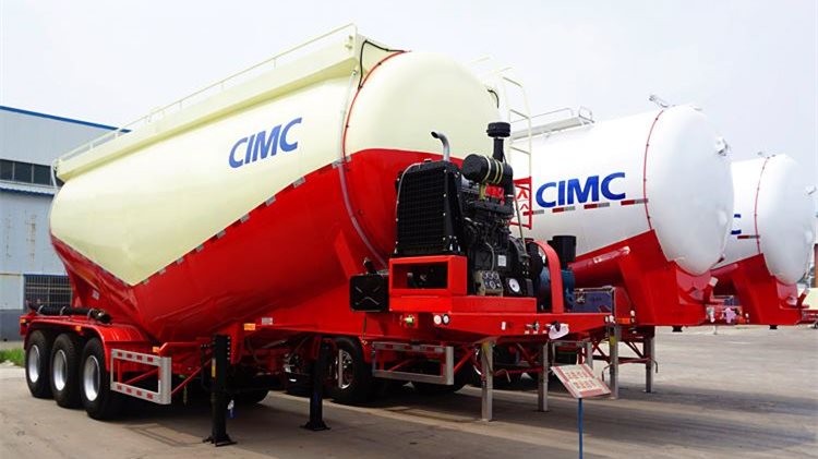 50Ton Bulk Powder Tanker Trailer for Sale in Zimbabwe