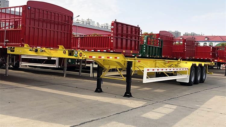 CIMC Tri Axle Container Skeletal Trailer for Sale in Mauritius