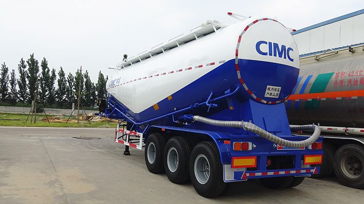 CIMC 3 Axle Bulk Cement Tanker Trailer for Sale in Nigeria