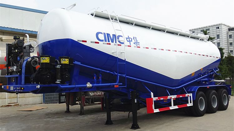 CIMC 3 Axle Bulk Cement Tanker Trailer for Sale in Nigeria