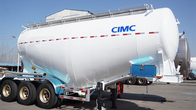 CIMC Pneumatic Dry Bulk Trailer for Sale in Ghana