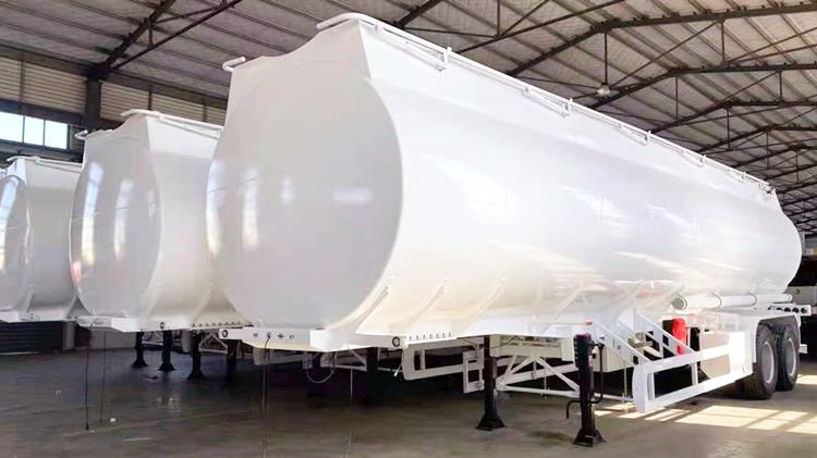 CIMC 2 Axle 50000 Liters  Fuel Tanker Trailer for Sale In Senegal