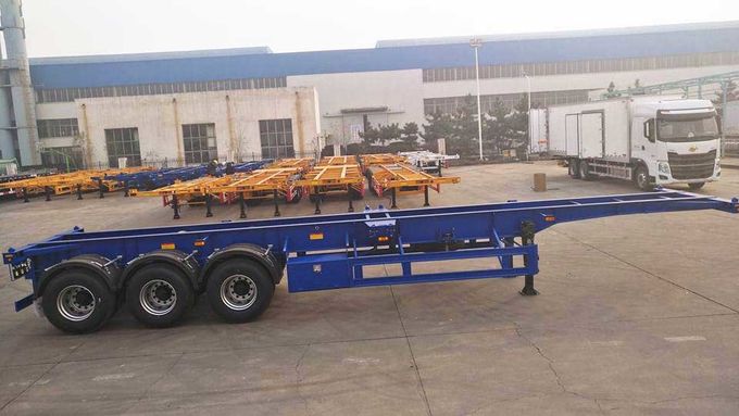 CIMC Skeleton Trailer | 40 ft container trailer for sale near me in Tanzania