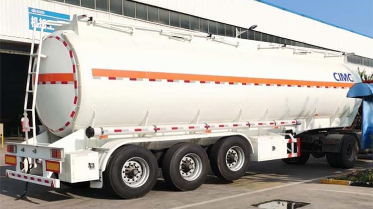 Tri Axle Stainless Steel Fuel Tanker Trailers for Sale In Mauritius