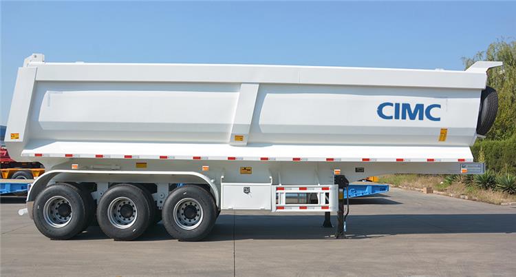 Cement Transport 35CBM Tipper Semi Trailer for Sale In Guyana
